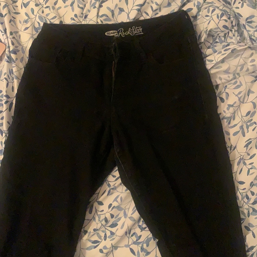 Black skinny jeans